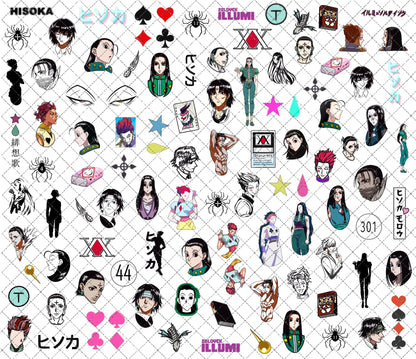 Adult Trio [Water-Transfer Nail Decals]