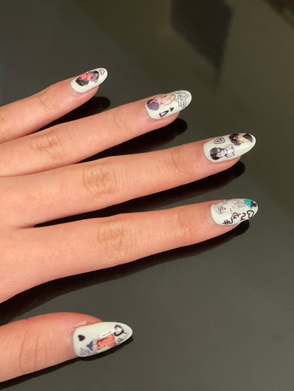 BL [Water-Transfer Nail Decals]
