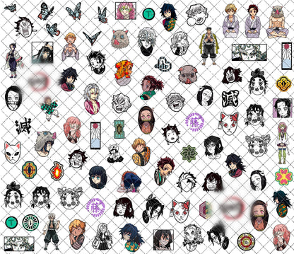 Anime Slayers [Water-Transfer Nail Decals]