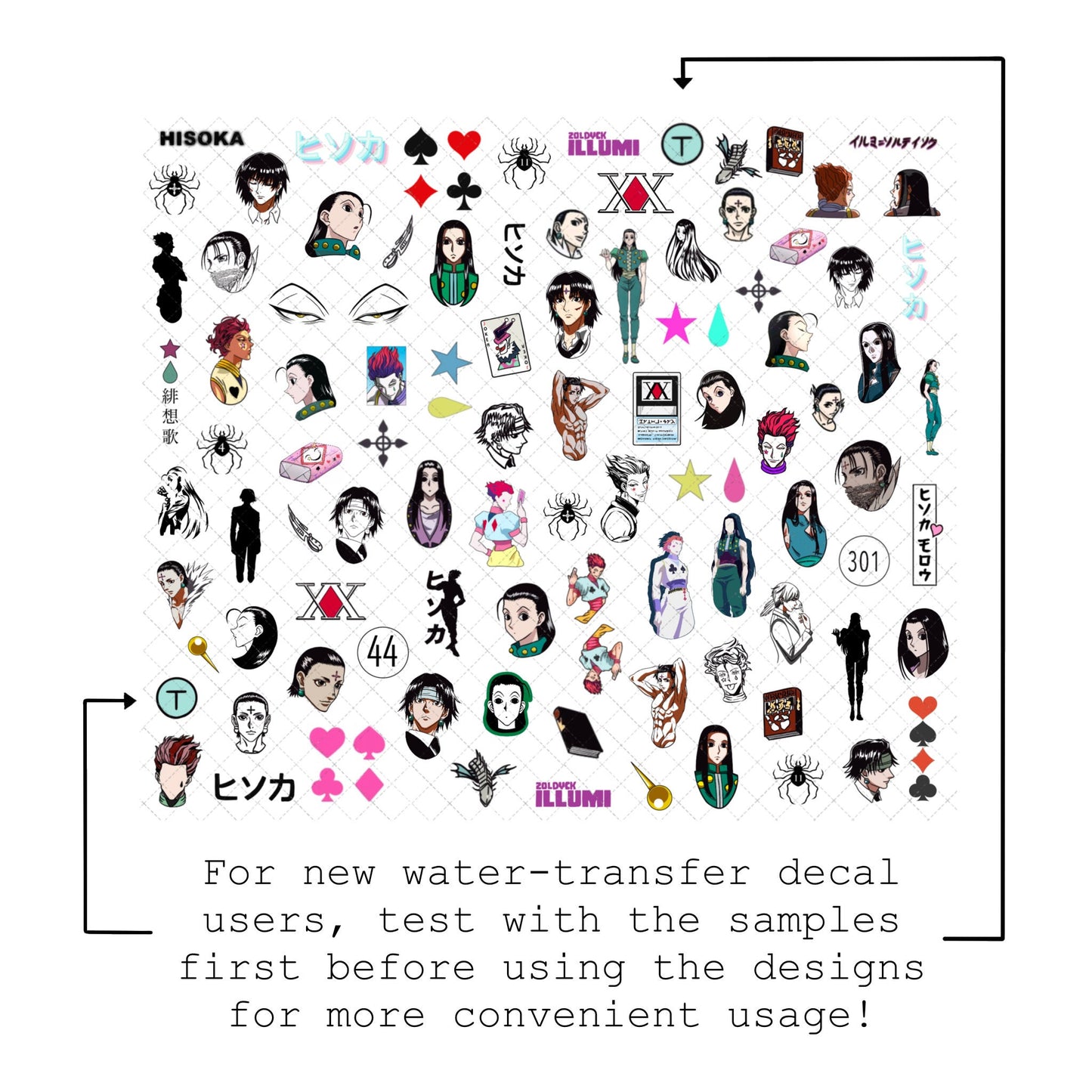 Adult Trio [Water-Transfer Nail Decals]