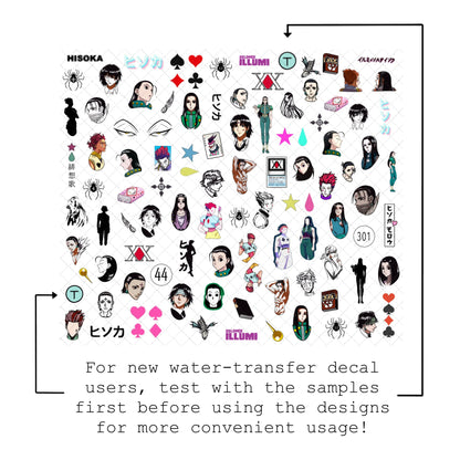 Adult Trio [Water-Transfer Nail Decals]