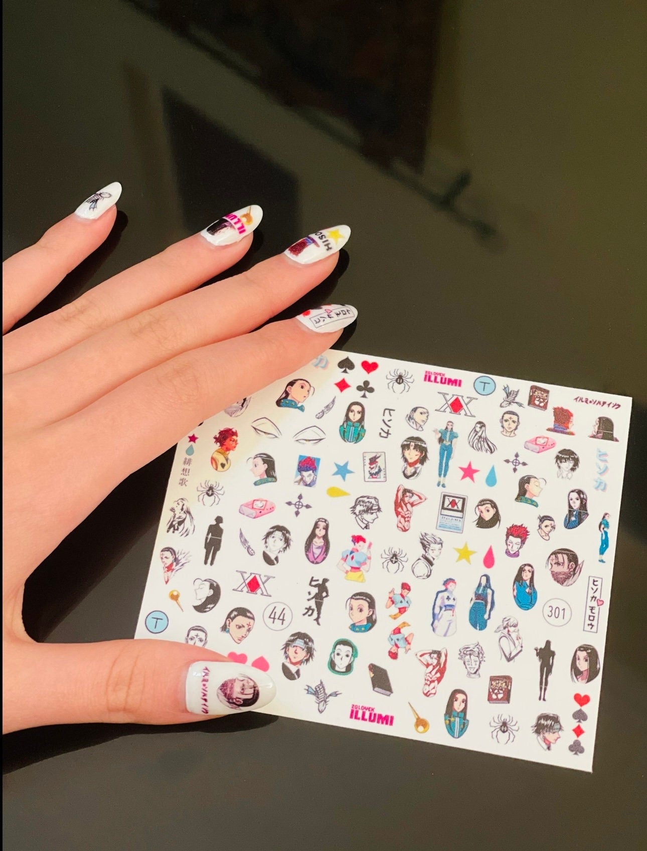 Adult Trio [Water-Transfer Nail Decals]