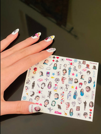 Adult Trio [Water-Transfer Nail Decals]