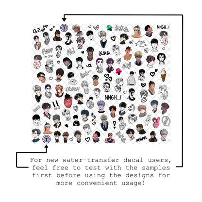 BL [Water-Transfer Nail Decals]