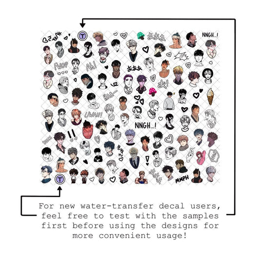 BL [Water-Transfer Nail Decals]