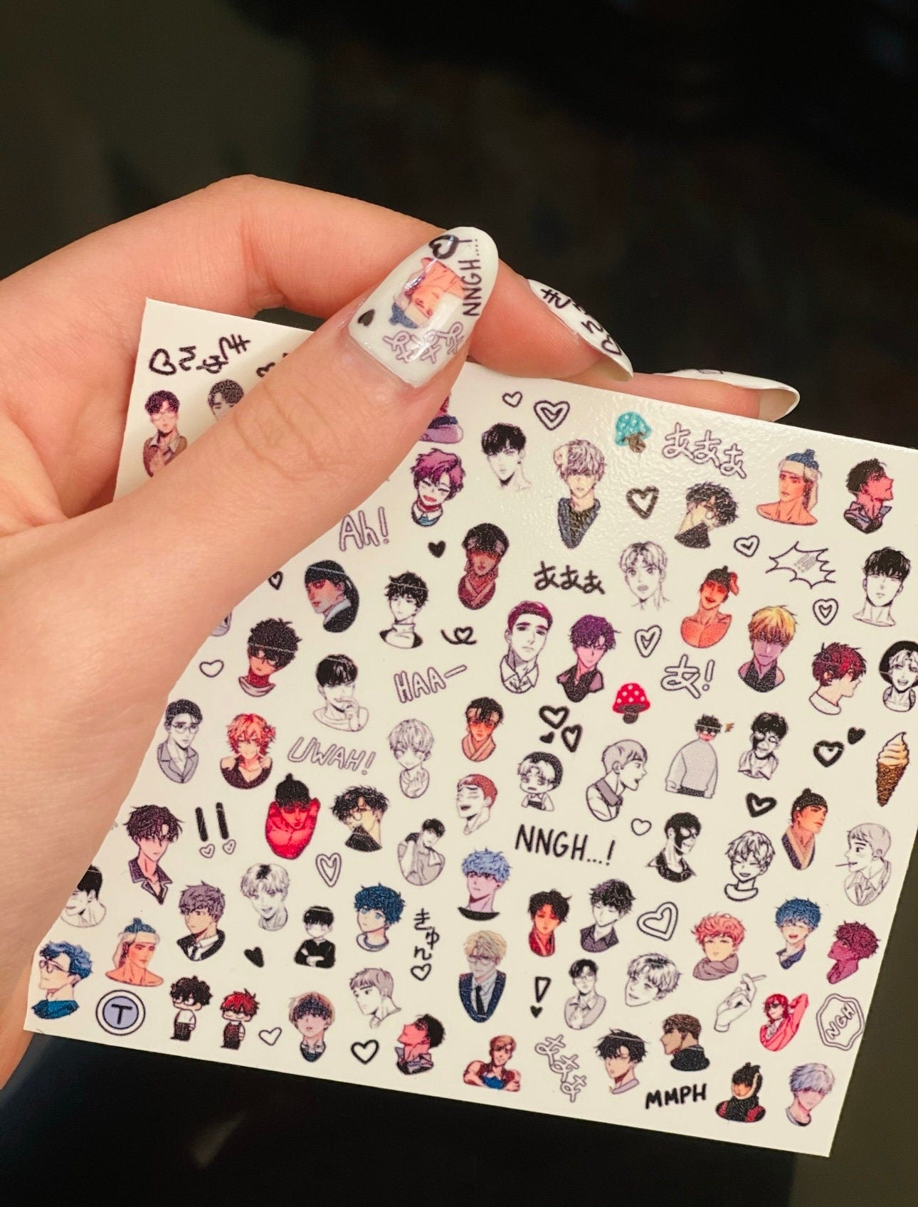 BL [Water-Transfer Nail Decals]