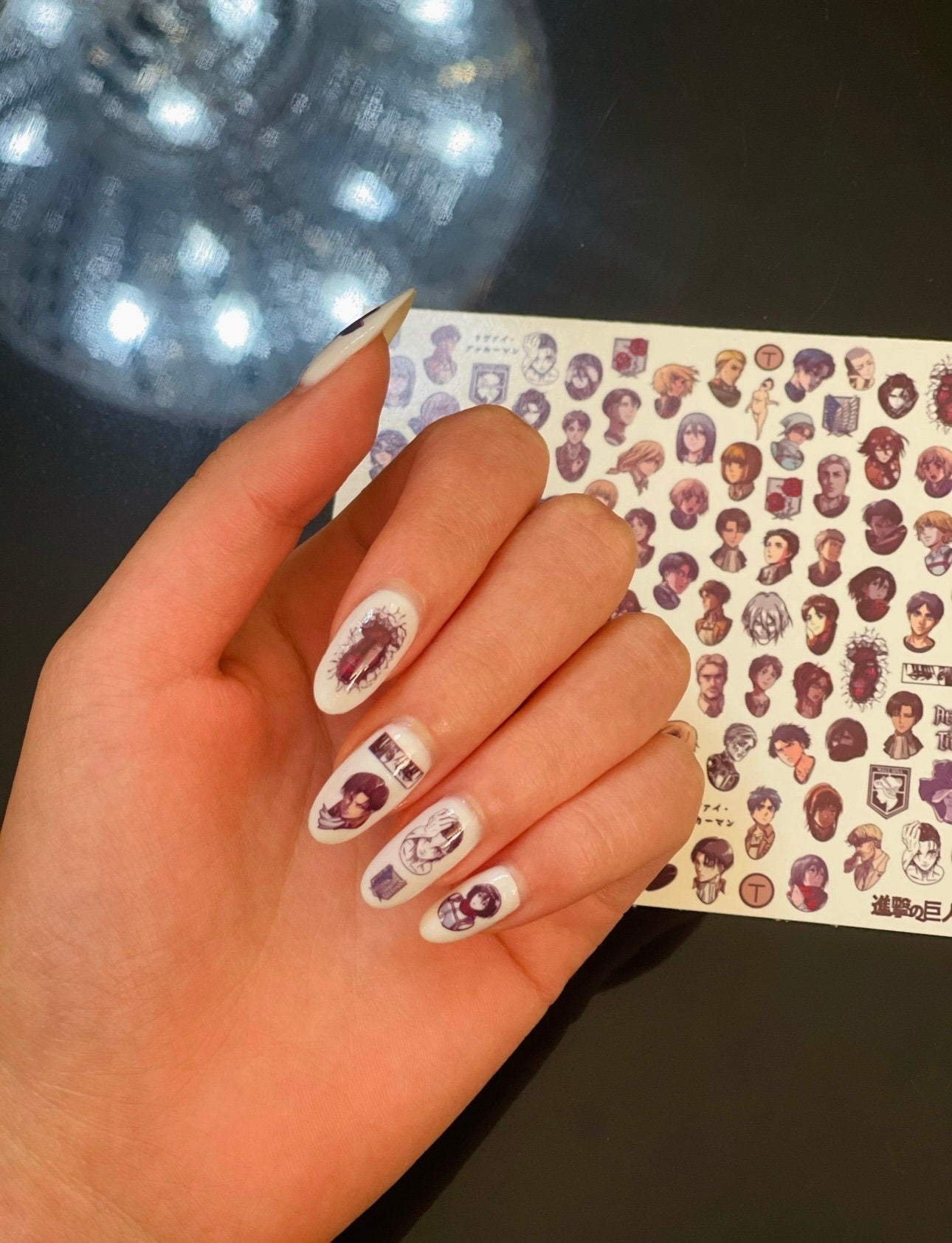 Anime Titans [Water-Transfer Nail Decals]