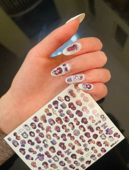 Anime Titans [Water-Transfer Nail Decals]