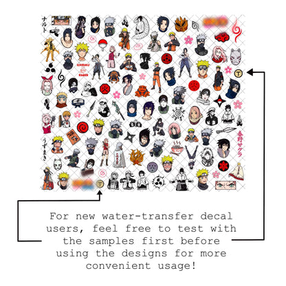 Anime T7 [Water-Transfer Nail Decals]